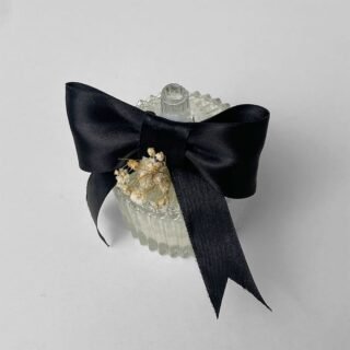 Bougie pot en verre avec couvercle